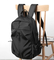 Black College Waterproof Multi-Functional Laptop Backpack