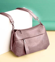 Crossbody bag atipasial leather ( cream color )