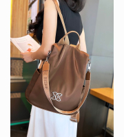 Women Large Capacity Outdoor Tote Bag ( coffee / brown )