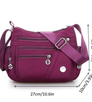 Fashion Women Single Shoulder hand Bag Crossbody Bag ( purple color)