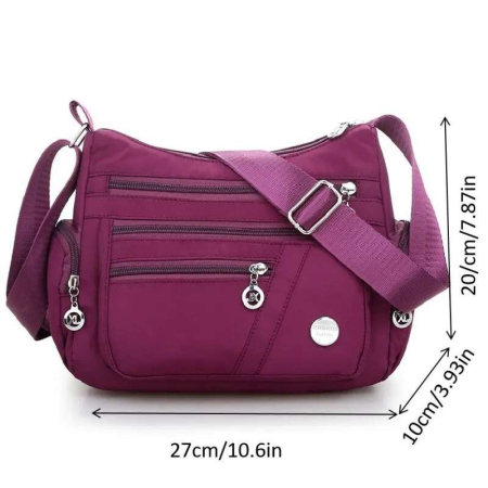 Fashion Women Single Shoulder hand Bag Crossbody Bag ( purple color)