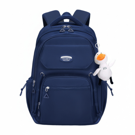 Middle School, High School, and College Students' Schoolbags Stain-Resistant Backpacks (Royel Blue)